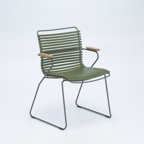 Dining chair (couleur vert olive-71)